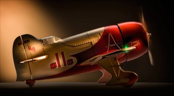 Photograph Joe Felzman Gee Bee Sportster on One Eyeland